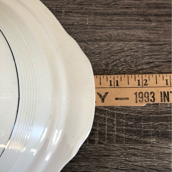 Vtg Woods Ivory Ware England Serving Bowl - Picture 7 of 13